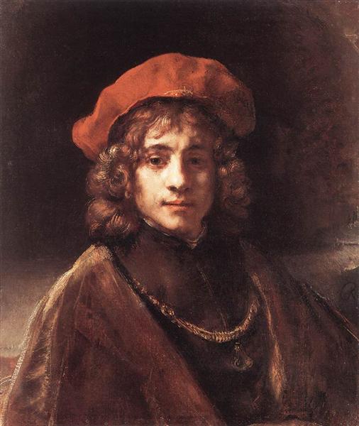 Тітус, син художника, c.1657 - Рембрандт