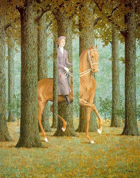 The blank signature, 1965 - Rene Magritte