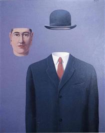 The Pilgrim - René Magritte