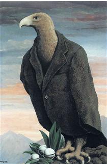 The present - Rene Magritte