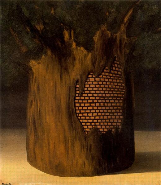 Threshold of forest, 1926 - Рене Магритт