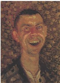 Self-Portrait Laughing - Ріхард Герстль