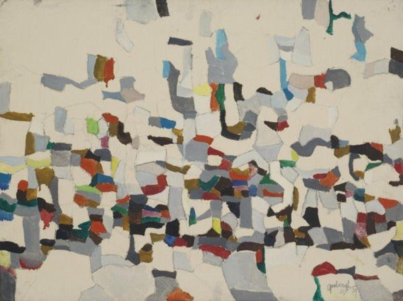 Untitled (Composition), 1957 - Роберт Гуднау