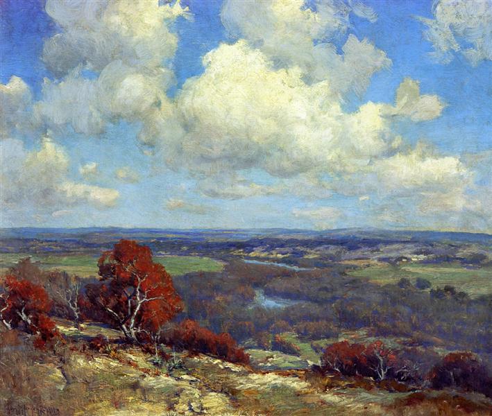 A Winter Morning on the Guadalupe River, 1911 - Robert Julian Onderdonk