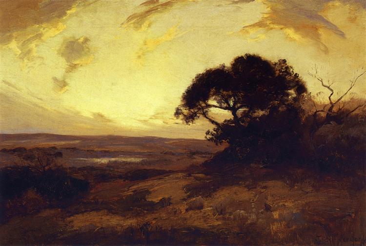 Golden Evening, Southwest Texas, 1911 - Robert Julian Onderdonk