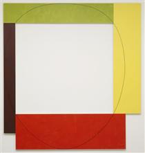 Four Color Frame Painting #5 (Parasol Unit) - Robert Mangold