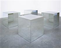 Untitled (Mirrored Cubes) - Robert Morris