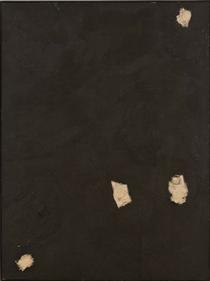 Untitled (black painting) - Ronald Bladen