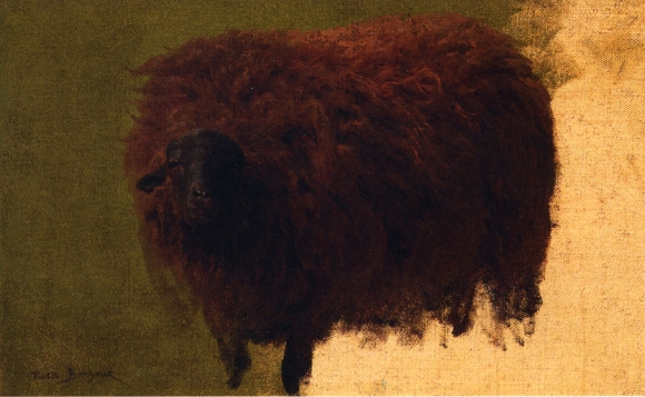 Large Wooly Sheep (also known as Wether) - Rosa Bonheur