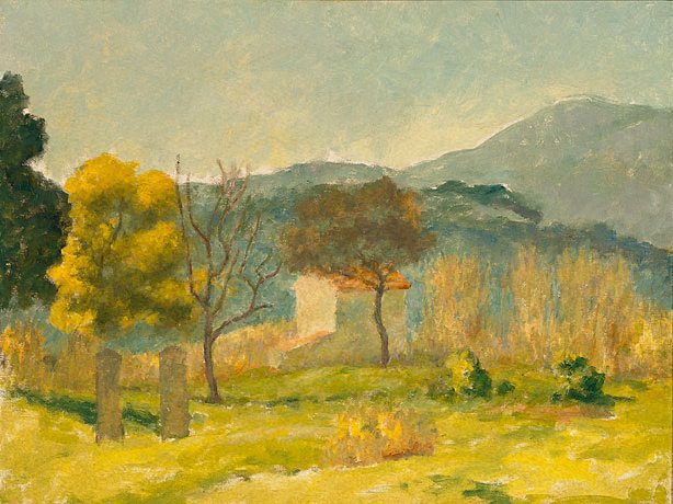 Cemetery, south of France, 1920 - Rupert Bunny