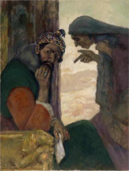 The soothsayer, 1913 - Rupert Bunny