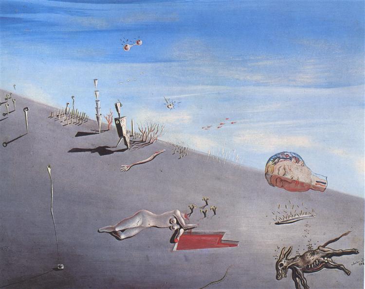 Study for "Honey is Sweeter than Blood", 1926 - Salvador Dalí