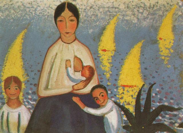 Motherhood, c.1921 - Сальвадор Дали
