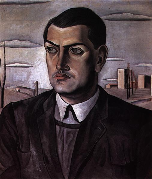 Portrait of Luis Bunuel, 1924 - Сальвадор Дали