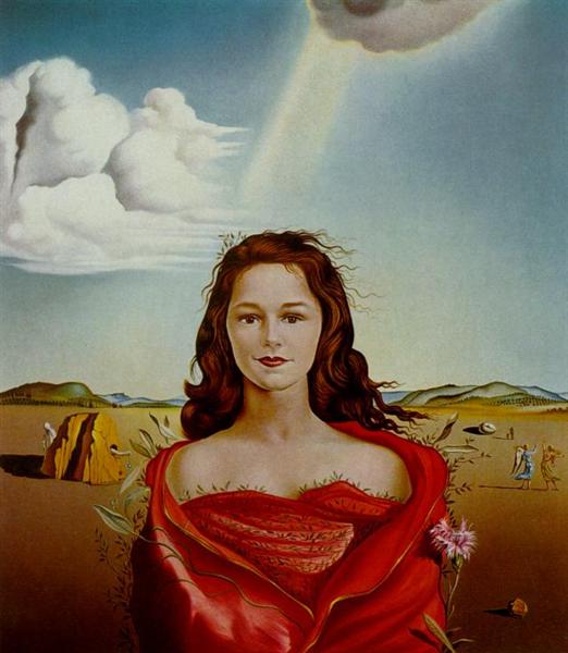 Portrait of Mrs. Mary Sigall, 1948 - Salvador Dalí