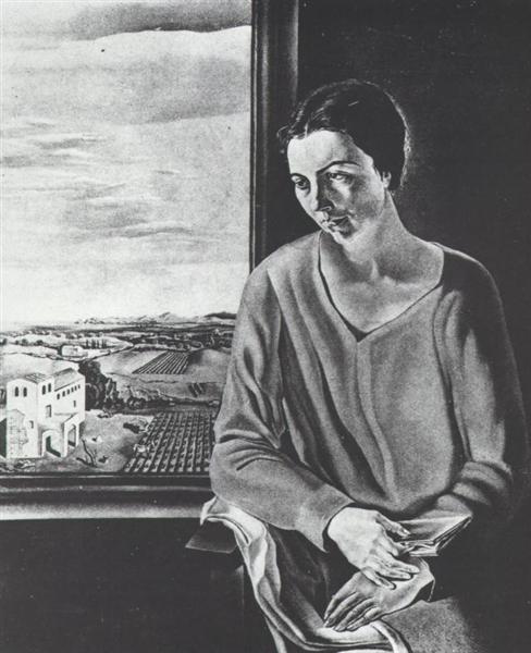 Portrait of Sefiora Abadal De'Argemi, c.1926 - Сальвадор Дали