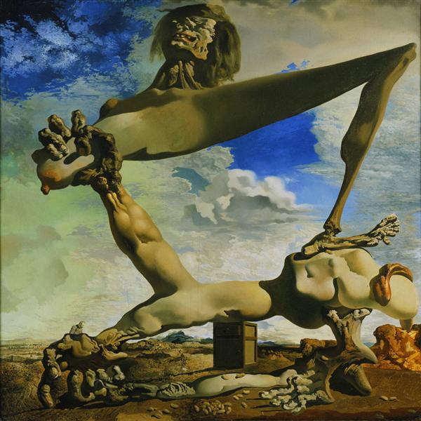 Soft Construction with Boiled Beans: Premonition of Civil War, 1936 -  Salvador Dali - WikiArt.org