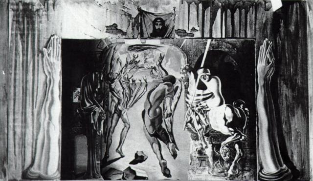 Study for the set of 'Romeo and Juliet', 1942 - Salvador Dali