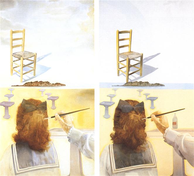 The Chair, 1975 - Salvador Dali