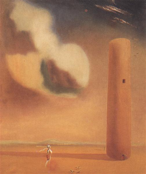 The Tower, 1934 - Сальвадор Дали