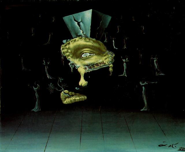 Untitled - Design for the ball in the dream sequence in 'Spellbound', 1944 - Salvador Dali