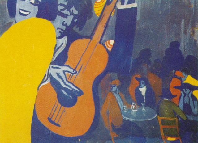 Untitled - Scene in a Cabaret in Madrid, 1922 - Salvador Dali