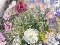 Bright bouquet of flowers - Самуель Бурі