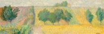 Landscape in Giverny - Samuel Mutzner