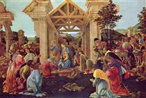 Adoration of the Magi - Сандро Боттічеллі