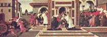 Le Dernier Miracle et la Mort de saint Zénobe - Sandro Botticelli