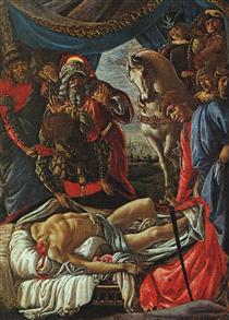 La Découverte du cadavre d'Holopherne - Sandro Botticelli