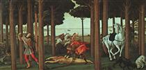 L'Histoire de Nastagio degli Onesti (deuxième épisode) - Sandro Botticelli