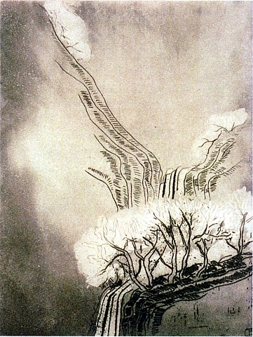Plum Blossoms, 1930 - Sanyu