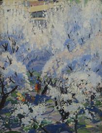 Весна (сад весной) - Седрак Аракелян