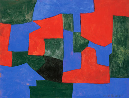 Composition abstraite, 1959 - Serge Poliakoff - WikiArt.org