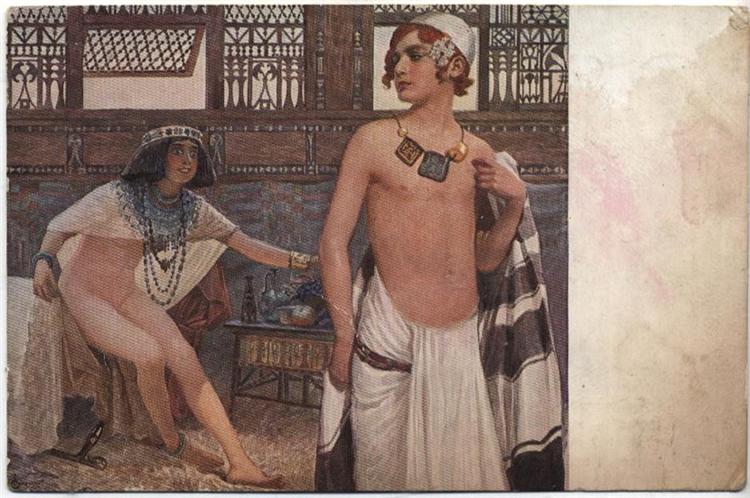Joseph and Potiphar's wife - Sergueï Solomko