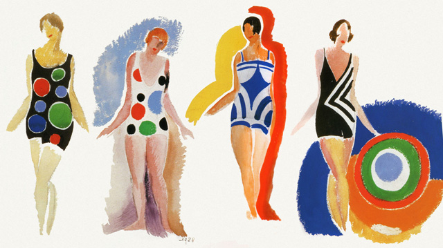 Swimsuits - Sonia Delaunay-Terk
