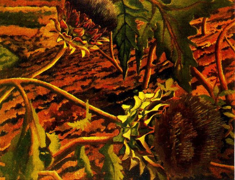 Flowering Artichokes, 1936 - Стэнли Спенсер