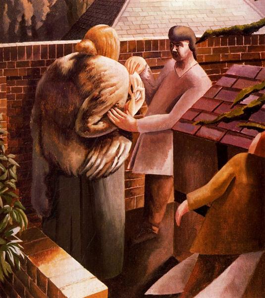The Meeting, 1933 - Stanley Spencer