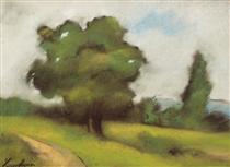 Countryside Path (Brebu) - Stefan Luchian