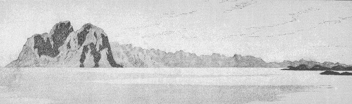 Lofoten wall, 1891 - Theodor Kittelsen