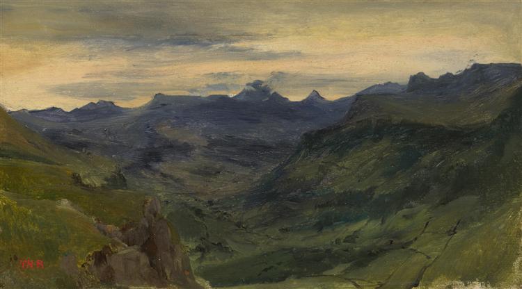 The Valley of Saint-Vincent, 1830 - Théodore Rousseau