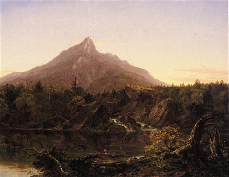 Corway Peak, New Hamshire, 1844 - 托馬斯·科爾