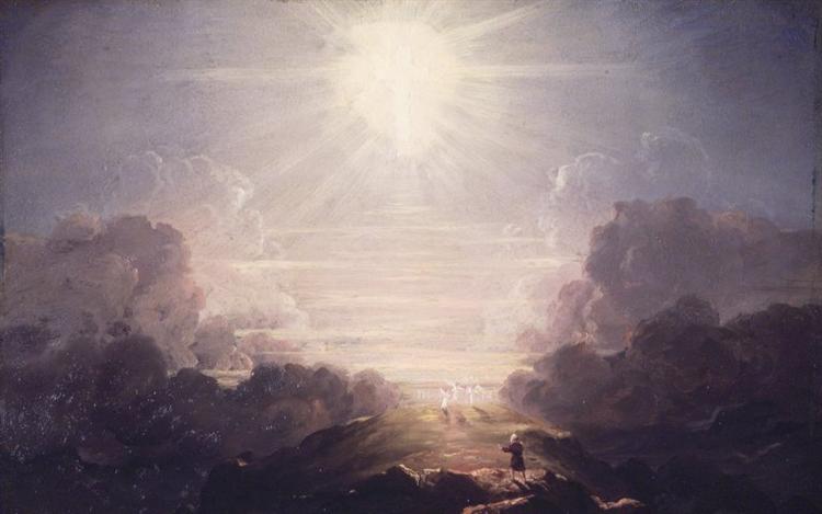 Étude pour La Croix et le Monde, 1846 - 1847 - Thomas Cole