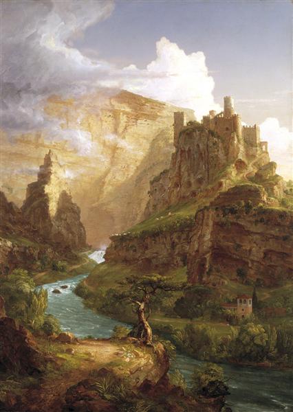 Vallée du Vaucluse, 1841 - Thomas Cole