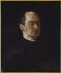 Portrait of Dr. Edward Anthony Spitzka - 湯姆·艾金斯