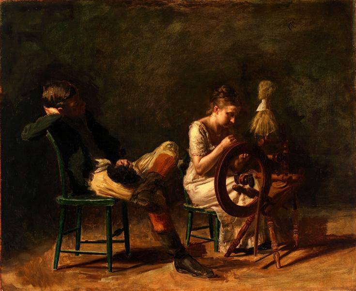 The Courtship, 1876 - Thomas Eakins