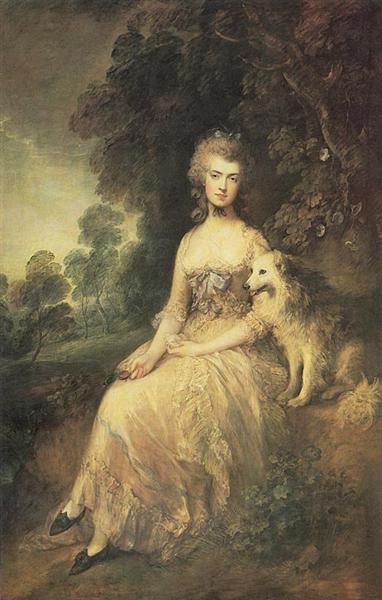 Mrs. Mary Robinson ('Perdita'), 1781 - Thomas Gainsborough