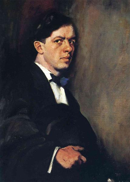 Self-Portrait, 1912 - Томас Гарт Бентон