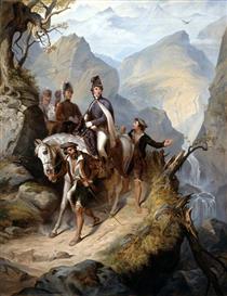 Wellington at Sorauren, 27 July 1813 - Thomas Jones Barker